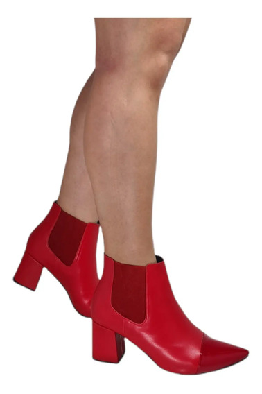Botines Rojas Dama | MercadoLibre 📦