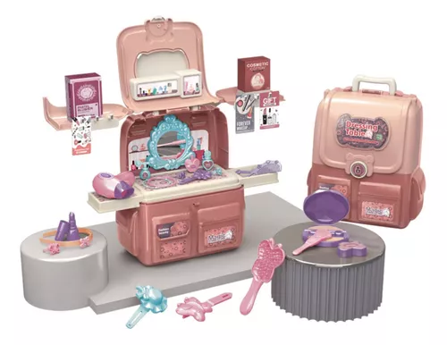 Brinquedos de salão de beleza para meninas,Kit de Brinquedos para Boneca de  Cabeleireiro 41 Peças - Boneca de estilo de cabelo com secador de cabelo e  acessórios de estilo para práticas de