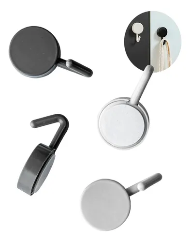 comprar Kit 10 Ganchos Adesivos Organizador Com Cola Suporte Parede