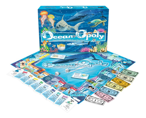 Juego De Mesa Ocean-opoly Monopoly