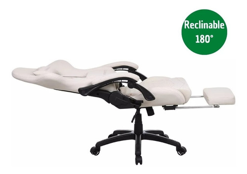 Silla Escritorio Gamer Masajeadora Calidad Apoya Pies Ragnar