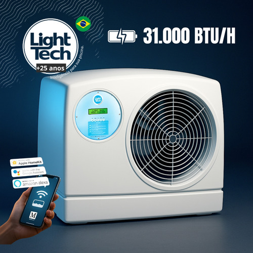 Trocador De Calor P Piscinas Até 35.000l Light Tech Oferta