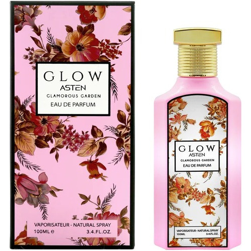 Perfume Árabe De Mujer, Glow By Asten 100ml, Original 