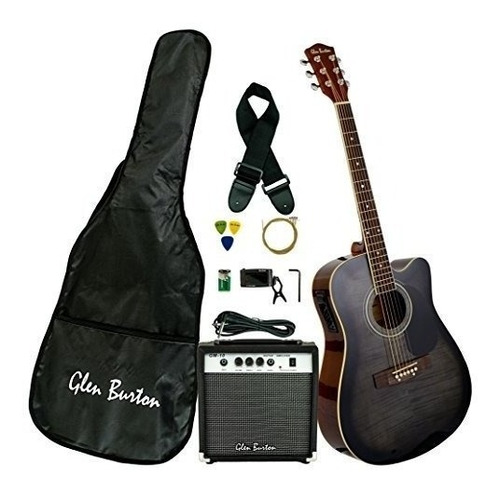 Bajo Electrico Glen Burton Gb150bcots Sgstyle Negro