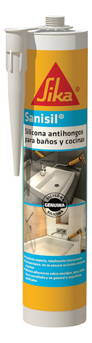 Sika Sanisil Silicona Antihongos Para Baños Y Cocinas