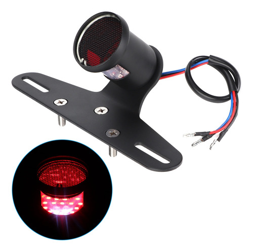 Freno De Cola Universal Led De Estilo Vintage Para Motocicle