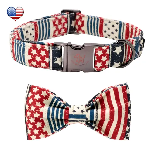 Elegant Little Tail Hoiday - Collar Para Perro Del Dia De La