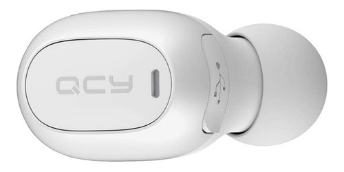 Fone de ouvido in-ear sem fio QCY Mini 2 branco com luz LED