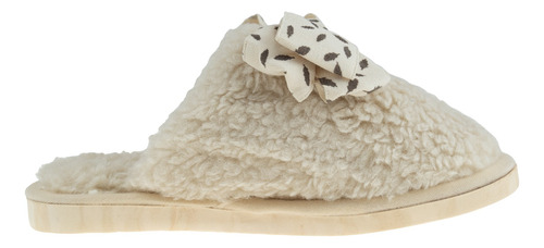 Pantufla Roberta Beige Mujer Topsoc