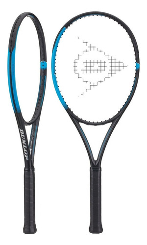 Raqueta Tenis Dunlop Fx 500 Ls Force Series S Color Negro/ Azul Tamaño Del Grip 4 1/4