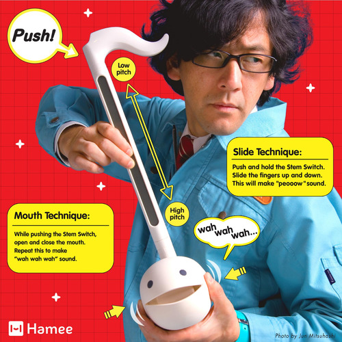 Instrumento Musical Otamatone Deluxe (rojo) Maywa Denki Edit