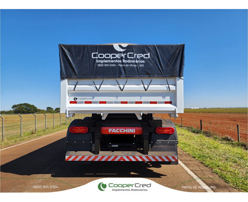 Carreta Basculante Facchini 25m³ Kit Minerio 24/25 3 Eixos