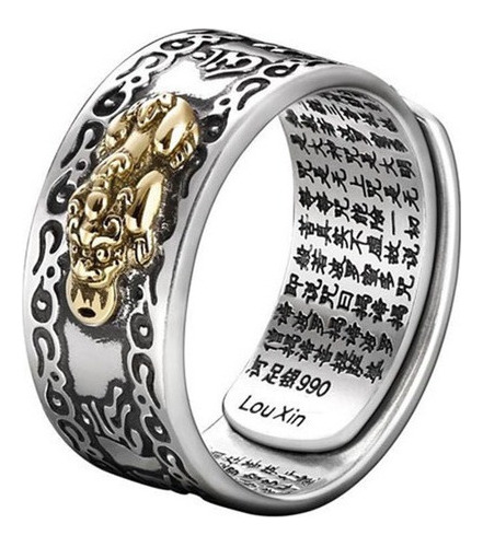 Kit Pulsera Y Anillo De Riqueza De Protección Del Mantra Fen