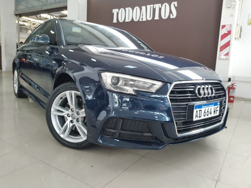 Audi A3 Sedan 2.0 Tfsi Año 2019 Color Azul Todoautos