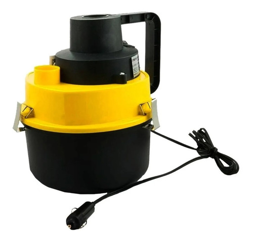 Imagen 4 de 8 de Aspiradora Para Auto 12v 90w Limpia Tapizados Grande Tambor