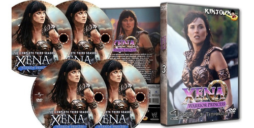 Dvds Xena A Princesa Guerreira Série Completa Dublada