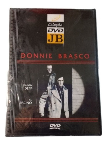 Dvd Filme Donnie Brasco  Johnny Depp Al Pacino Coleção Jb