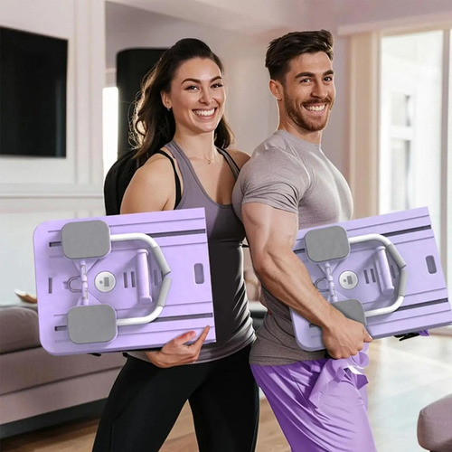 Pilates Juego Plegable Multiusos,abdominal Tabla De Ejercici Lavanda