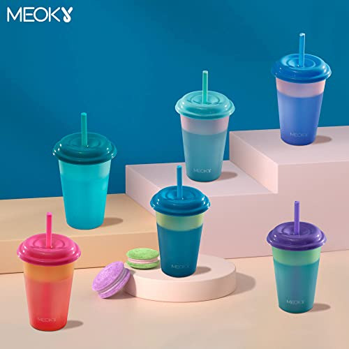 Vasos De Plástico Reutilizables De Cambio De Color Niã...
