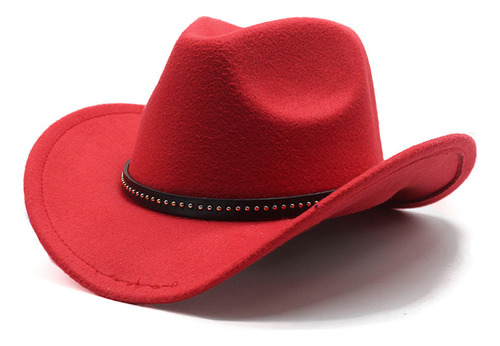 Sombrero Vaquero Casual Con Ala Gorra Para Hombre, Estilo Va