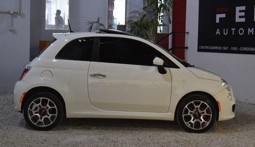 Fiat 500 1.4 16v Sport Nafta 2013 Color Blanco Imperdible!!