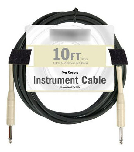 Cable Instrumento Pro 10 Pies Vanilla Cream - Chromacast