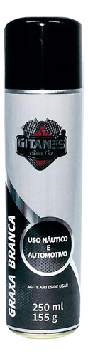 Graxa Spray Branca Gitanes 250ml  1029 - Kit C/12