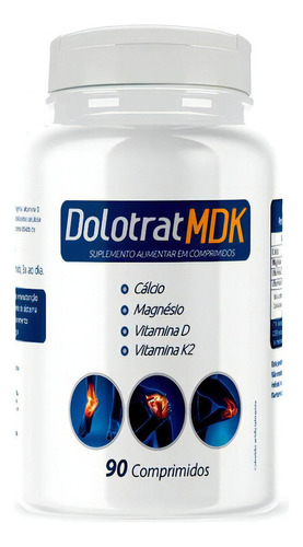 Dolotrat Mdk Calcio Magnesio Vitamina D K2 90 Comprimidos