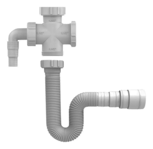 Adaptador P/ Valvula C/ Espigao Lava Roupa / Lava Louça 2em1
