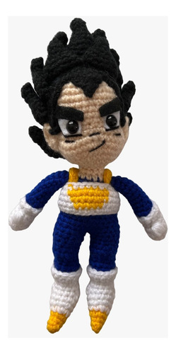 Amigurumi (crochet) Vegeta 25 Cm (dragon Ball)