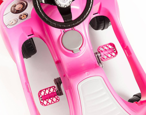 Imagem 3 de 5 de Carrinho De Passeio Ou Pedal 1300 Fouks - Rosa