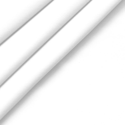 Nap, Set De 2 Sabanas De Cajón Para Colecho (70x100) Algodón Blanco Liso