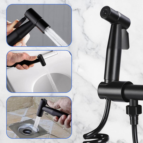 Grifo Para Inodoro Con Válvula Angular De Doble Salida