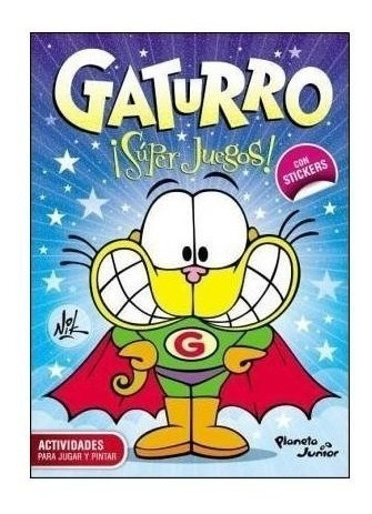 Gaturro Super Juegos (con Stickers) - Nik