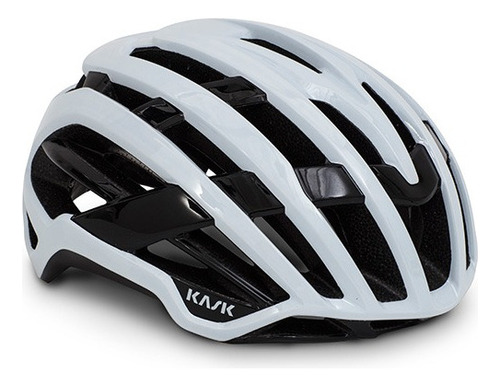 Casco Para Ciclismo Kask Valegro Ultra Ligero Color White Talla L