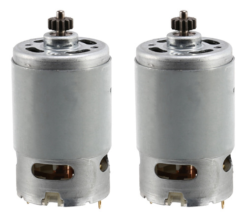 Motor De Corriente Continua, 2 Motores De 10,8 V/12 V, 13 Di