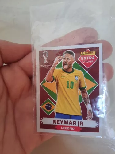 Figurinha Neymar Legend Extra Bordo