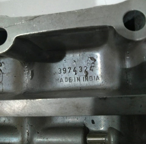 Cabeçote Do Filtro Lubrificante - 3974326 Cummins