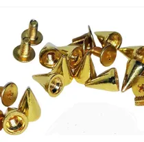 Comprar Estoperoles Picos Spikes Dorados