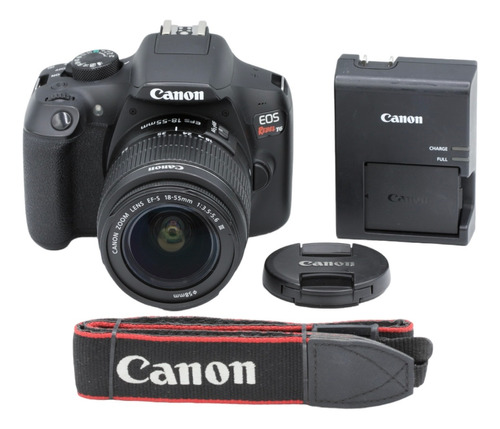 Cámara Digital Réflex Canon Eos Rebel T6 Con Lente 18-55mm
