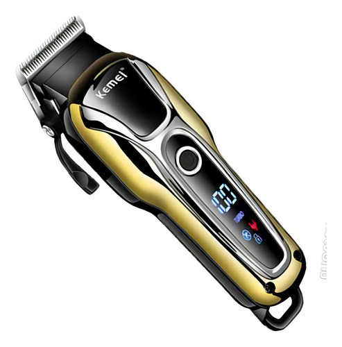 Kit Maquinas Kemei Km 1990 Keme 1974a E Kemei Km 1102 Cor Gold Bivolt