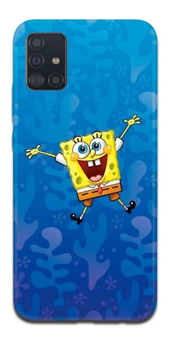 Imagen 5 de 10 de Funda Samsung A31 A21s A11 Bob Esponja 4