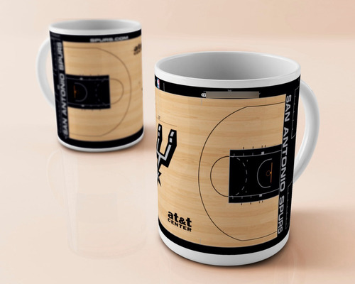 Caneca Basquete Nba Todo Times San Antonio Spurs At&t Center