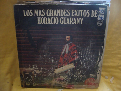 Vinilo Horacio Guarany Grandes Exitos 2 Discos F2