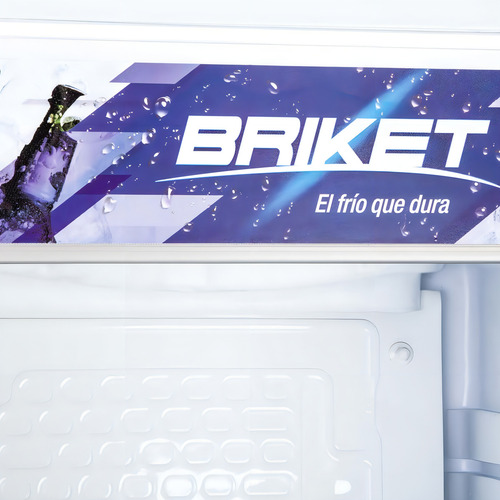 Heladera Exhibidora Briket Master 4300 417l Gris