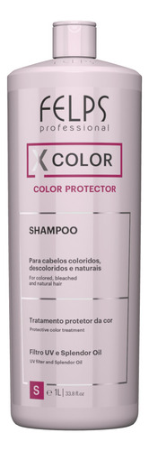 Felps Xcolor Shampoo Proteção Da Cor 1 Litro  