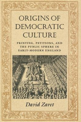 Libro Origins Of Democratic Culture - David Zaret