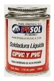 Soldadura  Cpvc-1/32 Galon    Fria/ Caliente