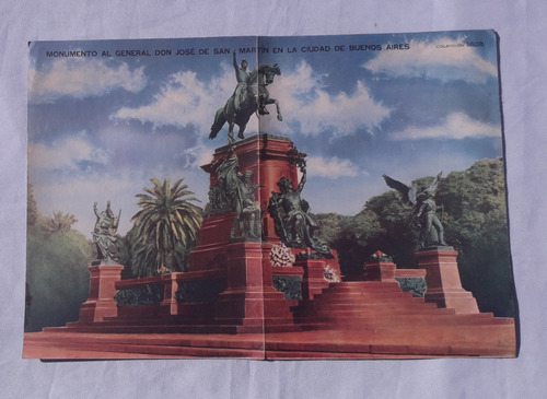 Lamina De Revista Antigua * Anteojito * Tema Monumento San M