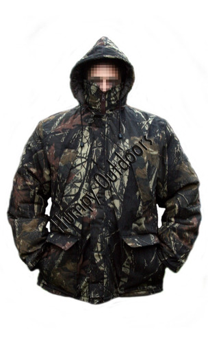 Campera Camuflada 3d - Xxl-real Tree -para Caza 